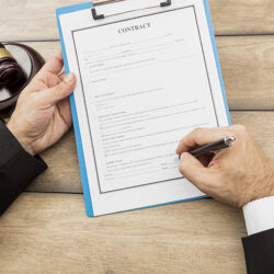 Contratos hologramas de seguridad