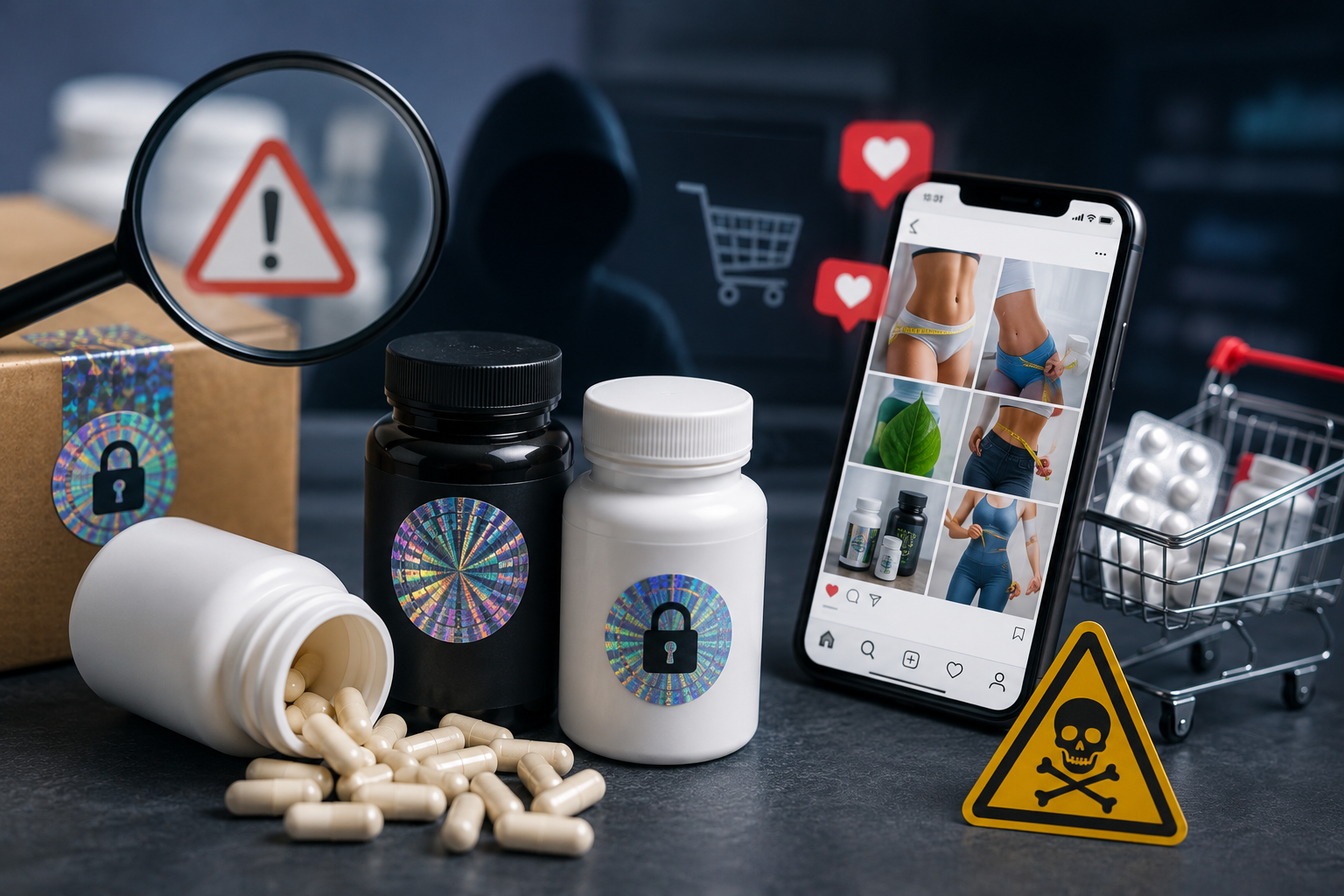 Medicamentos falsificados vendidos por redes sociales